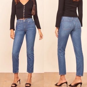 Reformation Jeans Reformation Julia Crop High Rise Cigarette Jean in Milo’s